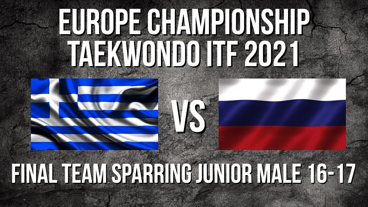 Чемпионат Европы по тхэквондо (ИТФ) 2021 Командный спарринг юноши 16-17 лет финал